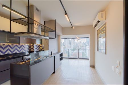 Sala de apartamento à venda com 1 quarto, 48m² em Vila Mariana, São Paulo