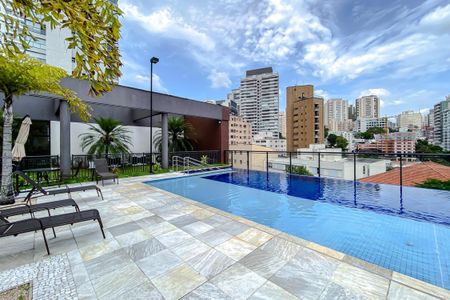 Apartamento para alugar com 48m², 1 quarto e 1 vaga Apartamento para alugar com 48m², 1 quarto e 1 vagaÁrea comum - Piscina