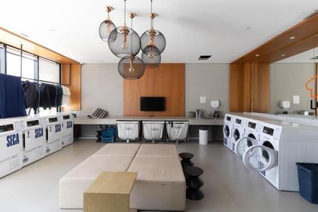 Apartamento para alugar com 48m², 1 quarto e 1 vaga Apartamento para alugar com 48m², 1 quarto e 1 vagaÁrea comum - Lavanderia