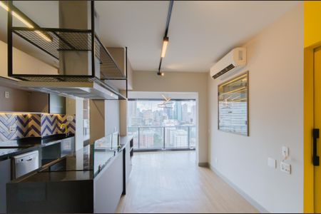 Sala de apartamento à venda com 1 quarto, 48m² em Vila Mariana, São Paulo
