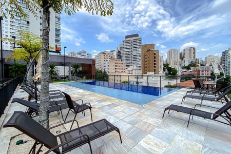 Apartamento para alugar com 48m², 1 quarto e 1 vaga Apartamento para alugar com 48m², 1 quarto e 1 vagaÁrea comum - Piscina