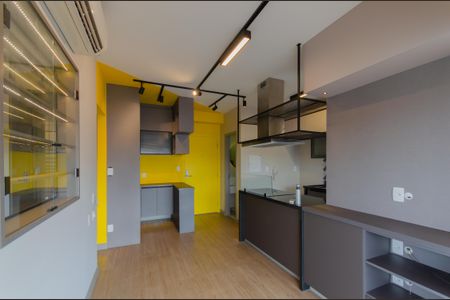 Sala de apartamento à venda com 1 quarto, 48m² em Vila Mariana, São Paulo