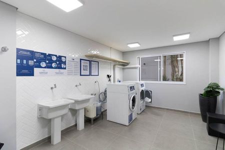 Studio para alugar com 18m², 1 quarto e sem vaga Studio para alugar com 18m², 1 quarto e sem vagaLavanderia