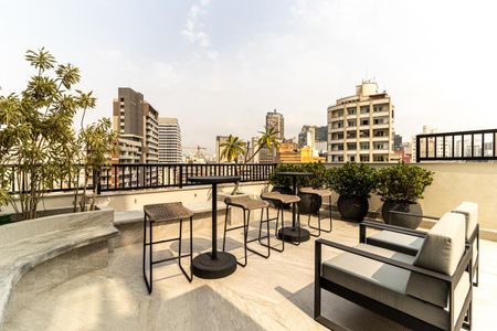 Apartamento para alugar com 34m², 2 quartos e sem vagaTerraço