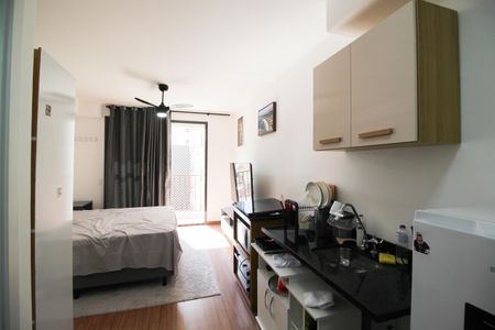 Cozinha de kitnet/studio para alugar com 1 quarto, 28m² em Vila Olímpia, São Paulo