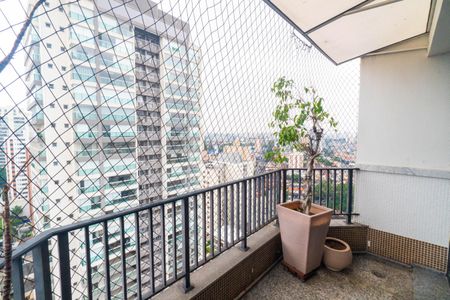 Sacada da Sala de apartamento à venda com 4 quartos, 290m² em Vila Mascote, São Paulo