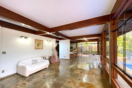 Sala de casa à venda com 5 quartos, 500m² em Mangabeiras, Belo Horizonte