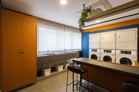 Studio para alugar com 30m², 1 quarto e sem vagaLavanderia