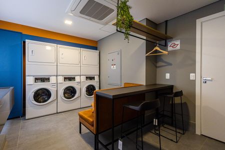 Studio para alugar com 30m², 1 quarto e sem vagaLavanderia