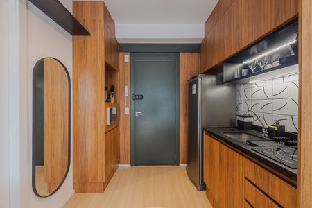 Studio para alugar com 30m², 1 quarto e sem vagaCozinha