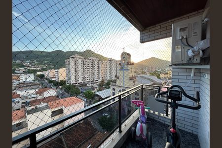 Varanda da Sala de apartamento à venda com 3 quartos, 131m² em Engenho de Dentro, Rio de Janeiro