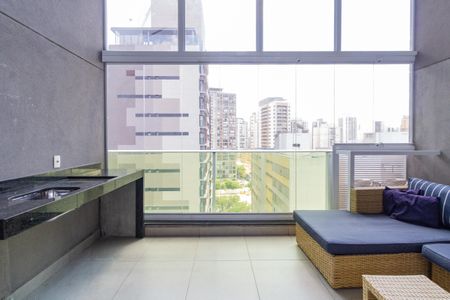 Apartamento para alugar com 65m², 1 quarto e 1 vagaVaranda
