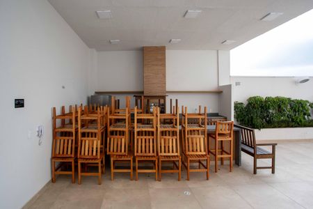 Apartamento à venda com 43m², 2 quartos e 1 vagaChurrasqueira