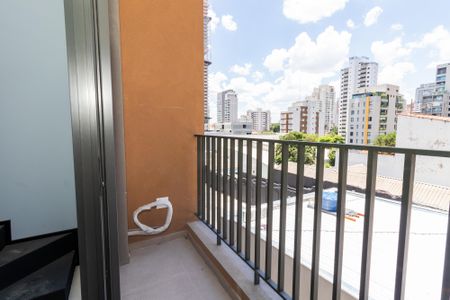 Sacada do Studio de kitnet/studio para alugar com 1 quarto, 29m² em Perdizes, São Paulo