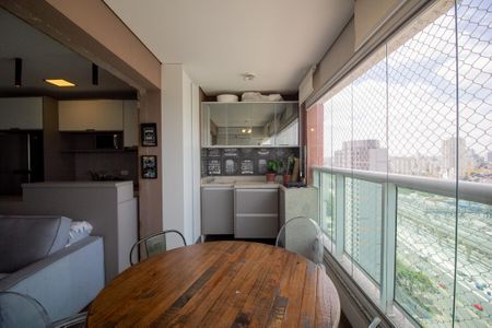 Apartamento para alugar com 43m², 1 quarto e 1 vaga Apartamento para alugar com 43m², 1 quarto e 1 vagaVaranda gourmet