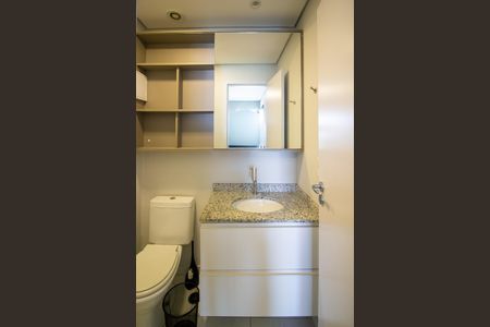 Apartamento para alugar com 43m², 1 quarto e 1 vaga Apartamento para alugar com 43m², 1 quarto e 1 vagaBanheiro da Suíte 1
