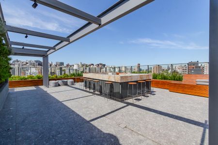 Studio para alugar com 35m², 1 quarto e 1 vagaÁrea comum - Churrasqueira