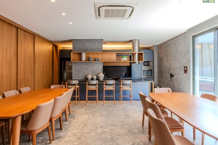 Studio para alugar com 35m², 1 quarto e 1 vagaÁrea comum - Salão de festas