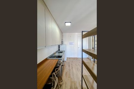Studio para alugar com 30m², 1 quarto e sem vagaCozinha