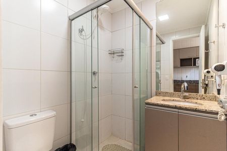 Banheiro de kitnet/studio à venda com 1 quarto, 30m² em Centro Histórico de São Paulo, São Paulo