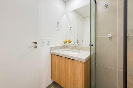 Apartamento para alugar com 30m², 1 quarto e sem vaga Apartamento para alugar com 30m², 1 quarto e sem vagaBanheiro