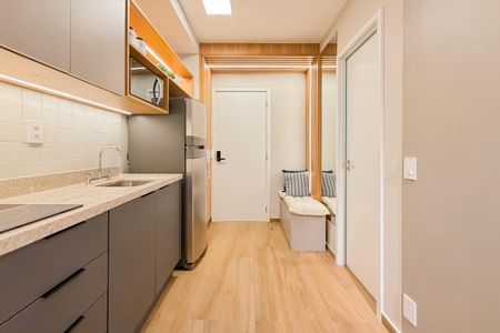 Apartamento para alugar com 30m², 1 quarto e sem vaga Apartamento para alugar com 30m², 1 quarto e sem vagaCozinha