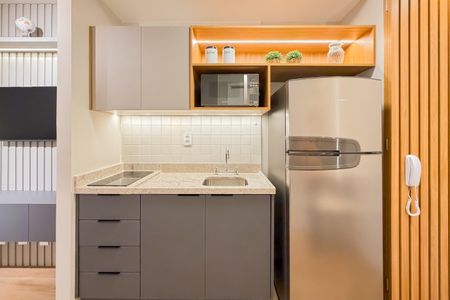 Apartamento para alugar com 30m², 1 quarto e sem vaga Apartamento para alugar com 30m², 1 quarto e sem vagaCozinha