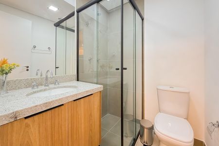 Apartamento para alugar com 30m², 1 quarto e sem vaga Apartamento para alugar com 30m², 1 quarto e sem vagaBanheiro