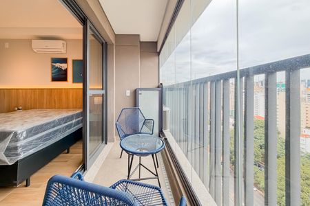 Apartamento para alugar com 30m², 1 quarto e sem vaga Apartamento para alugar com 30m², 1 quarto e sem vagaVaranda