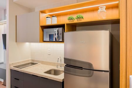 Apartamento para alugar com 30m², 1 quarto e sem vaga Apartamento para alugar com 30m², 1 quarto e sem vagaCozinha