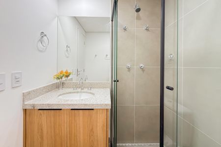 Apartamento para alugar com 30m², 1 quarto e sem vaga Apartamento para alugar com 30m², 1 quarto e sem vagaBanheiro