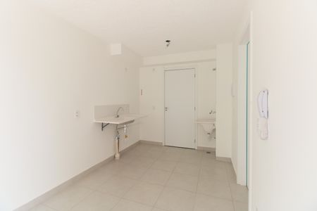 Sala  de apartamento para alugar com 1 quarto, 27m² em Guaiauna, São Paulo