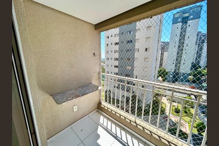Varanda da Sala de apartamento para alugar com 2 quartos, 51m² em Vila Augusta, Guarulhos
