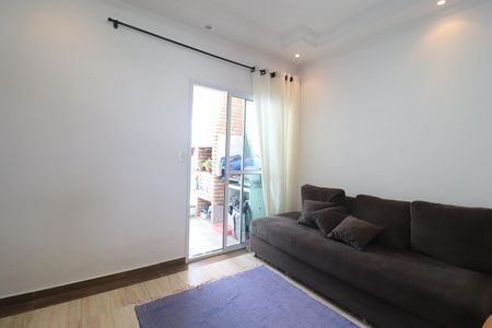 Sala de apartamento à venda com 2 quartos, 62m² em Vila Metalúrgica, Santo André