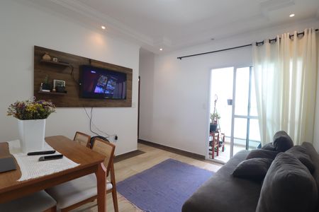 Sala de apartamento à venda com 2 quartos, 62m² em Vila Metalúrgica, Santo André