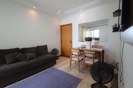 Sala de apartamento à venda com 2 quartos, 62m² em Vila Metalúrgica, Santo André