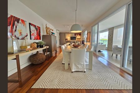 Sala de apartamento à venda com 4 quartos, 233m² em Campo Belo, São Paulo