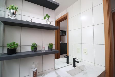 Apartamento para alugar com 55m², 2 quartos e 1 vagaBanheiro Social