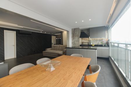 Varanda Gourmet  de apartamento à venda com 3 quartos, 115m² em São Paulo, São Paulo