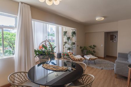 Sala de apartamento à venda com 3 quartos, 96m² em Grajaú, Belo Horizonte