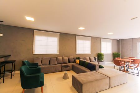 Apartamento para alugar com 37m², 2 quartos e sem vagaÁrea comum - Salão de festas