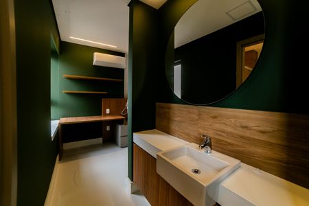 Apartamento para alugar com 44m², 1 quarto e 1 vaga Apartamento para alugar com 44m², 1 quarto e 1 vagaBanheiro da Suíte