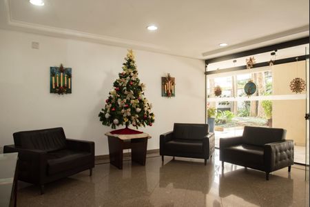 Apartamento à venda com 106m², 3 quartos e 2 vagasHall social