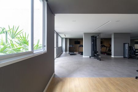 Apartamento para alugar com 42m², 1 quarto e 1 vaga Apartamento para alugar com 42m², 1 quarto e 1 vagaÁrea comum - Academia