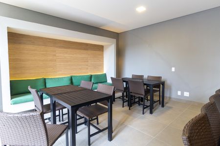 Apartamento para alugar com 42m², 1 quarto e 1 vaga Apartamento para alugar com 42m², 1 quarto e 1 vagaÁrea comum - Churrasqueira