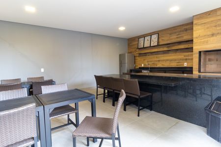 Apartamento para alugar com 42m², 1 quarto e 1 vaga Apartamento para alugar com 42m², 1 quarto e 1 vagaÁrea comum - Churrasqueira