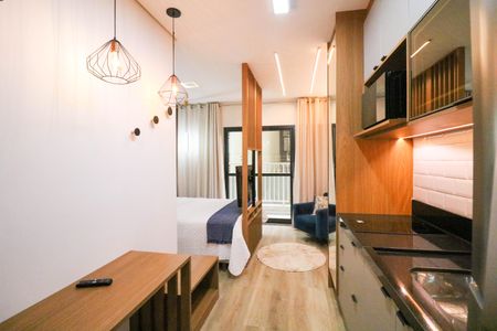 Studio de kitnet/studio para alugar com 1 quarto, 26m² em Santo Amaro, São Paulo