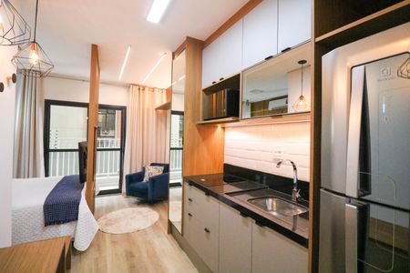 Studio de kitnet/studio para alugar com 1 quarto, 26m² em Santo Amaro, São Paulo