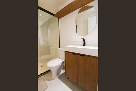 Studio para alugar com 26m², 1 quarto e sem vagaBanheiro