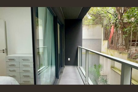 Apartamento para alugar com 57m², 2 quartos e sem vagaSacada do quarto